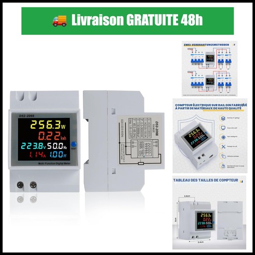 Compteur énergie monophasé - compteur, d'énergie