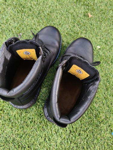 Cat bottines homme cuir noir - cat,