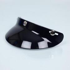 Casquette visière 3 pression casque jet bol Gasoline pour scooter moto noir Neuf
