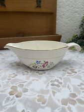 Ancienne Saucière Digoin & Sarreguemines – Modèle Floralies Véritable Opaque