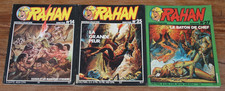 RAHAN - BIMESTRIEL - LOT DE 3T - 14,25,27 - 1980-1982 - BON/TRES BON ETAT