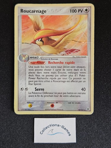 Carte pokémon roucarnage - pokémon,