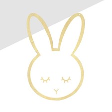 Miroir mural acrylique Miroir suspendu en bois en forme de lapin