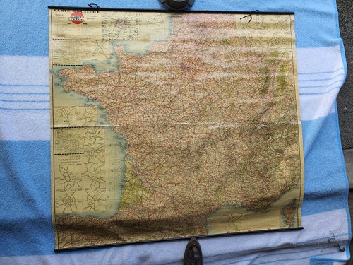 Carte routière france - carte,