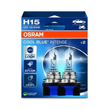 Kit 2 Ampoules Halogène auto Osram COOL BLUE® INTENSE NextGen H15 12V 64176CBN-H