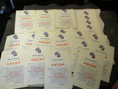 Anciens petits feuillets de - 3,