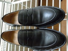 Souliers mocassins Heyraud, en