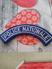 écusson police nationale