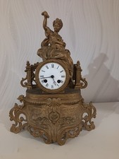 Pendule cheminée ancienne - cheminée,
