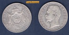 5 Francs Napoléon III tete