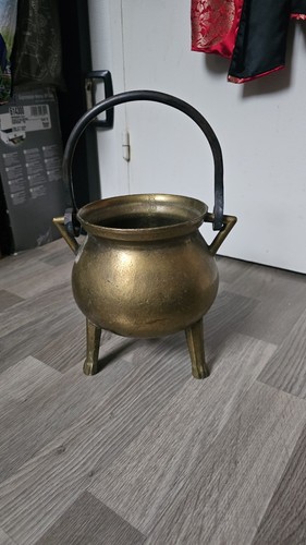 Chaudron bronze tripode - tripode, 19