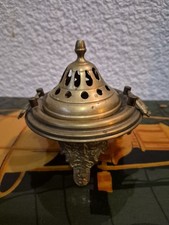 Brûle parfum ancien laiton