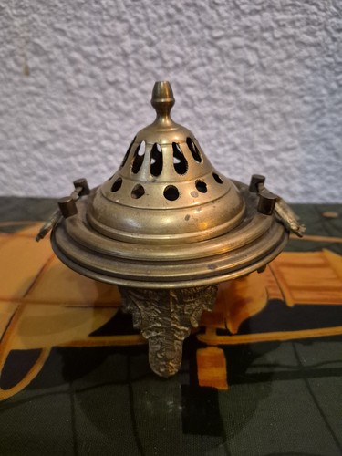 Brûle parfum ancien - , laiton