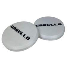 Carello - Paire de caches antibrouillard 182 mm - Finition brute