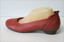 ARCUS Escarpins Cuir Souple Teinte Pêche Petits Talons T 39 TBE