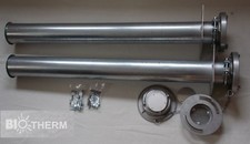 Pellets Storz Set 100 CM Avec Bel. Couvercle en Aluminium / Entrée D'Air 1000 MM