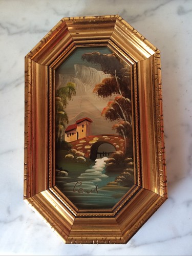 Tableau octogonal peinture sur - octogonal,