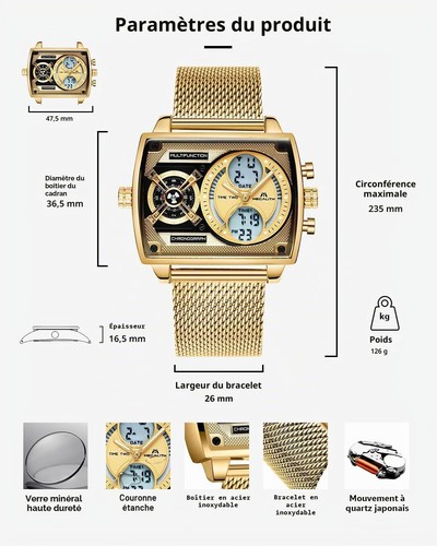 Megalith montre homme - montre,