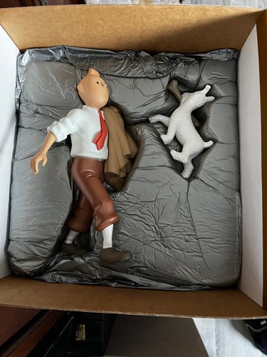 Figurine tintin globe trotteur - figurine, globe-trotteur