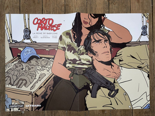 Affiche corto maltese la - maltese,