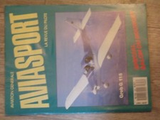 $$$ Revue Aviasport N°397 Salon Bourget  Grob G 115  CNRA  Continental Voyager