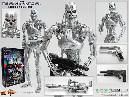 Hot toys terminator 800 - hot, 2