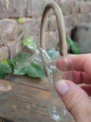 Tire lait ancien verre - ancien,