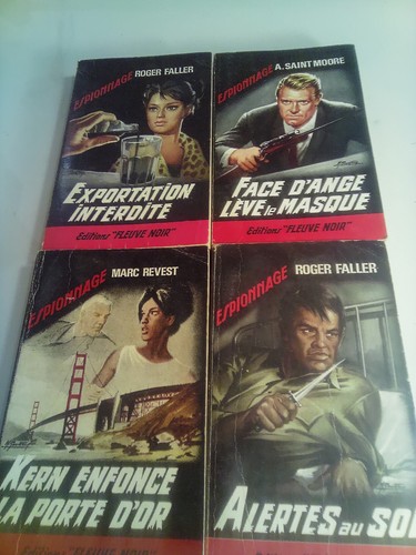 Fleuve noir espionnage - noir, .