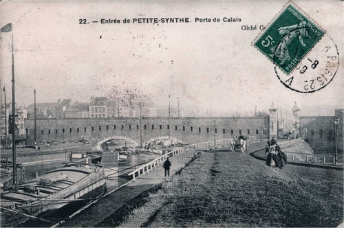 Cpa petite synthe entree - 59,
