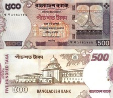 Bangladesh 500 taka 2006 P-45e UNC
