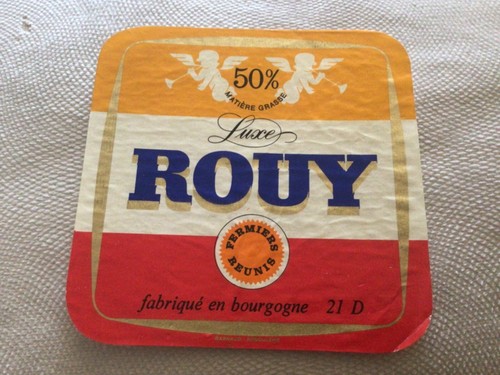 Etiquette fromage luxe rouy - fromage,