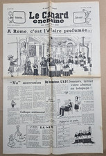 Le CANARD ENCHAINE numéro