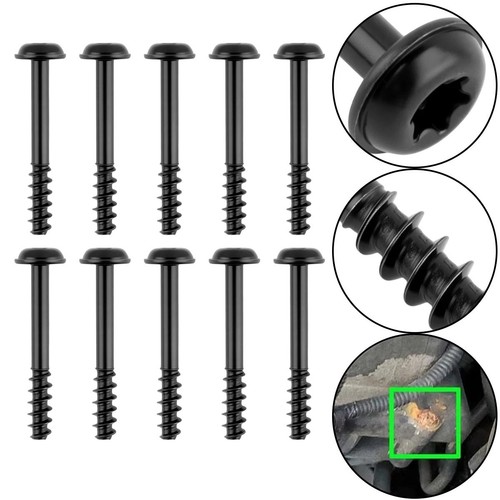 10pcs vis abs noires - vis,
