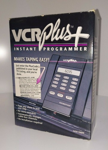 Vcr plus instant - plus, programmer
