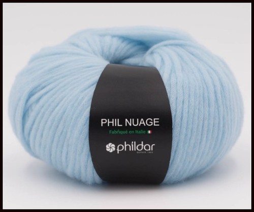 Pelotes laine phil - de, nuage