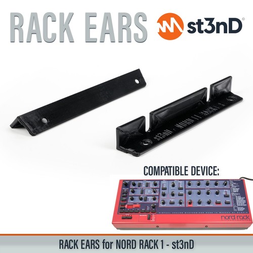 Rack ears pour clavia - rack,
