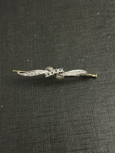 Ancienne broche argent - en,