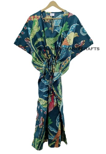Robe caftan longue - , femme