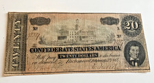 Billet Confederate States of