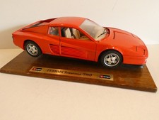 Miniature Ferrari Testarossa Burago 1/18