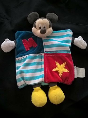 Doudou plat marionnette - doudou, mickey