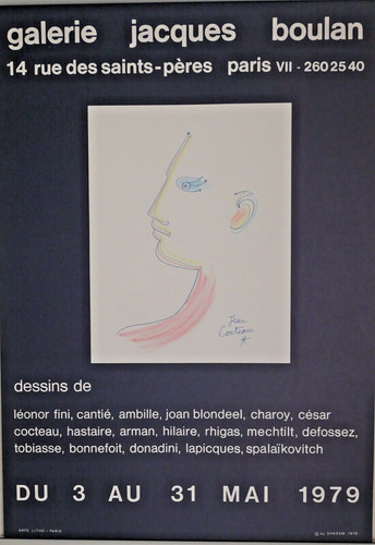 Jean cocteau lithographie art - jean,