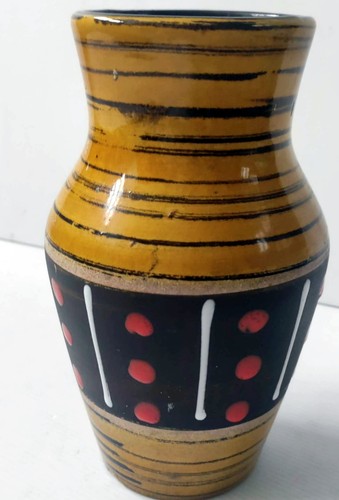 Vase decor relief faience - decor, w