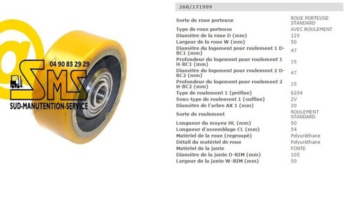 Linde fenwick roue - linde,