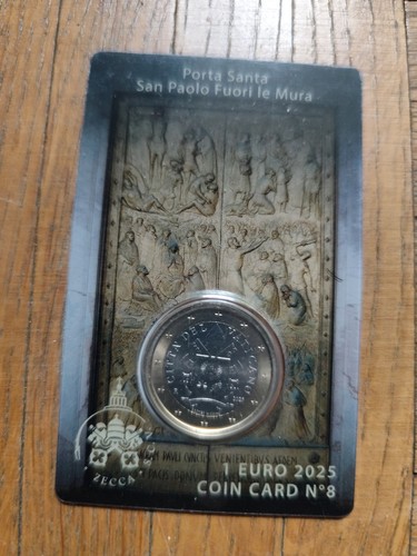 Vatican coin card - card, 1