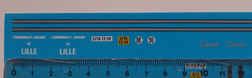 Décalcomanie décalque 43 - décalcomanie, 1/43