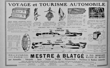 PUBLICITÉ PRESSE 1926 VOYAGE