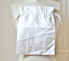 sac à lingerie pochon dustbag brodé Maison Lejaby - blanc - 25 x 33 cm - neuf