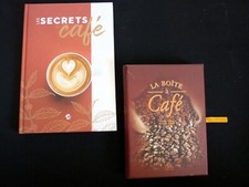 La boite à café Livre cuisine coffret recettes et livret  + Les secrets du café