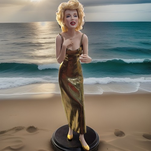 Vintage franklin mint marilyn - franklin,